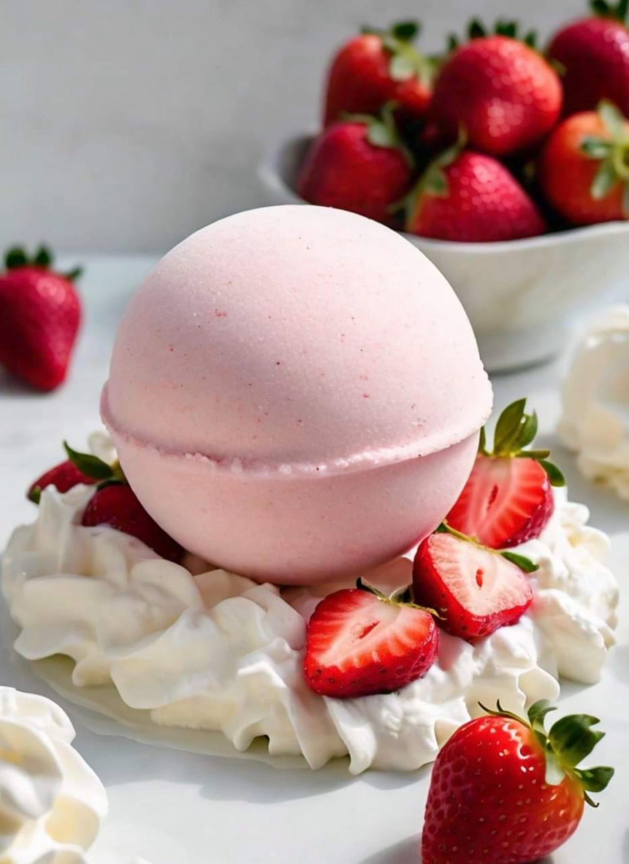 Sweet Strawberry Bath Bomb